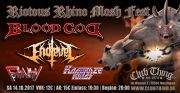 Tickets für Riotous Rhino Mosh Fest w/ Blood God, Endlevel +2 am 14.10.2017 - Karten kaufen